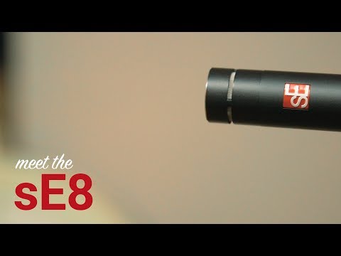 sE Electronics sE8 Minikondensator Studiomikrofonsett
