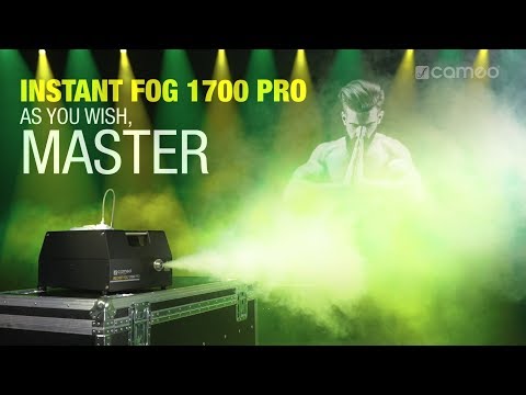 Cameo INSTANT FOG 1700 PRO - profesjonell 1.700 W røykmaskin