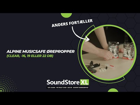 Alpine MusicSafe Pro ørepropper (klar)