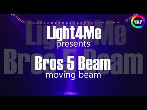 LIGHT4ME BROS 5 BEAM LED-effekt 5x moving head