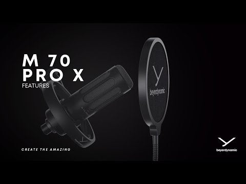 Beyerdynamic M 70 PRO X studiomikrofon (svart)