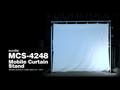 EUROLITE MCS-4248 mobilt gardinstativ