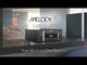 Marantz Melody X M-CR612 Mini System (svart)