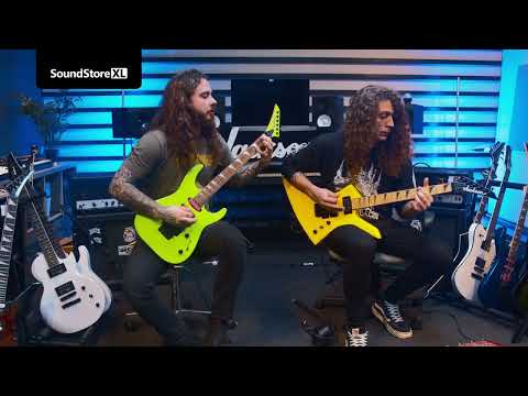 Jackson X-serien KEXM Kelly elektrisk gitar ( Yellow )