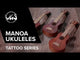 GEWA sopranukulele Manoa Tattoo - Sopran (Inca-design)