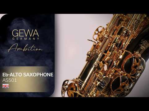 GEWA Ambition AS501 Eb-altsaksofon, gullakk