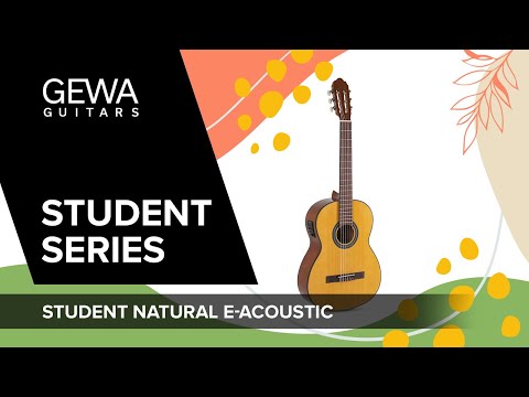 GEWA e-akustisk klassisk gitar Student - e-akustisk natur
