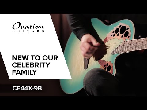 Ovation E-akustiske Gitarer Celebrity Elite Plus Mid Cutaway - Mintburst (CE44X-9B-G)