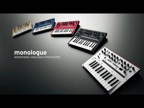 Korg Monologue Silver Synthesizer