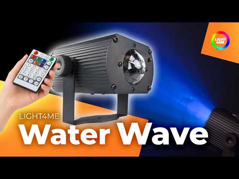 Light4Me Water Wave 3W RGB lyseffekt