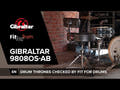 Gibraltar trommekrakk 9800-serien - 9808OS-AB
