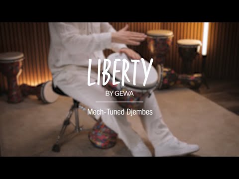 GEWA Djembé Liberty Series mekanisk stemt - 10" Batik