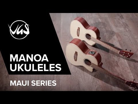 GEWA konsert Ukulele Manoa Maui - E-A Concert (Sapelli matt)