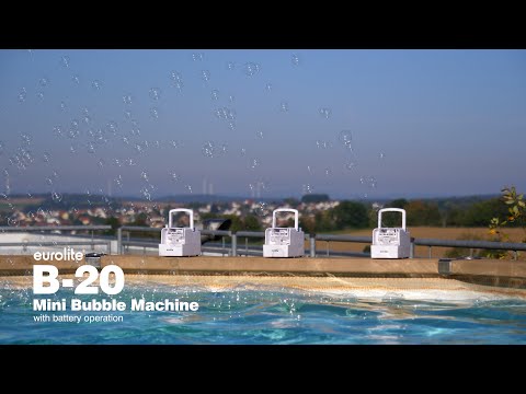 EUROLITE B-20 Mini Boblemaskin