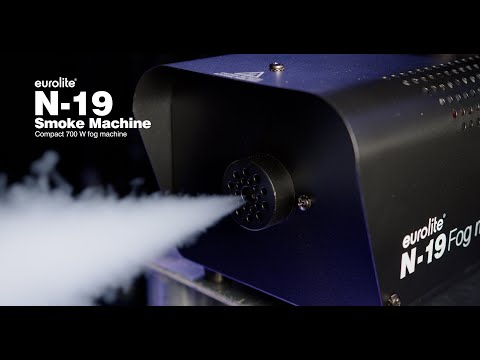 EUROLITE N-19 Røykmaskin svart