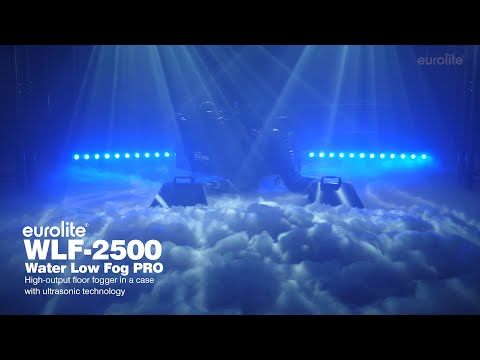 EUROLITE WLF-2500 vannbasert Low fog PRO