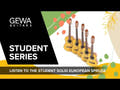GEWA klassisk gitar Student Solid Top - 1/4 Natur