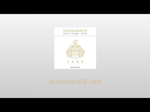 Hannabach strenger for klassisk gitar Serie 1869 Carbon/Gold MHT - 3 stk. bass-sett (18697MHT)
