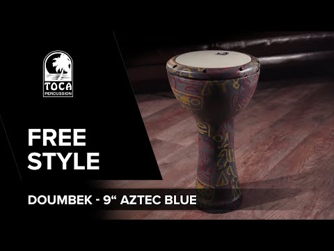 Toca Doumbek Freestyle - Aztekisk blå (SFMTDK-9AB)