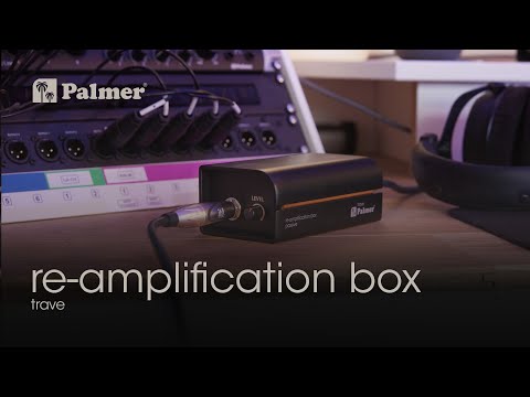 Palmer RIVER trave - Passiv re-amp-boks for korrigering