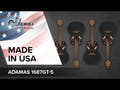 Adamas E-akustisk Gitarer 1687GT Deep uten cutaway - Svart (1687GT-5-G)