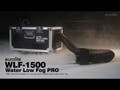 EUROLITE WLF-1500 Vannbasert Low fog PRO