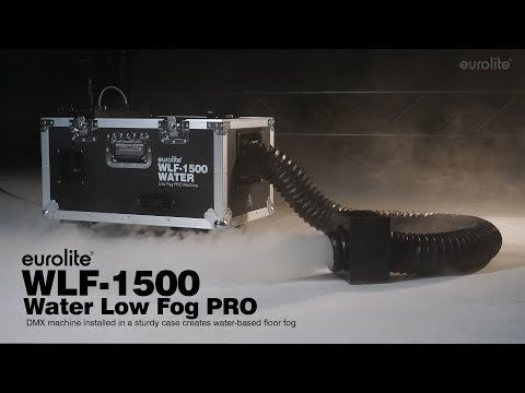 EUROLITE WLF-1500 Vannbasert Low fog PRO