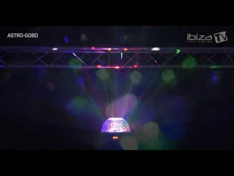 Ibiza Astro Gobo -effekt med DMX