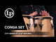 Latin Percussion Conga-sett City Series - 11" & 12" (LP647NY-AW)