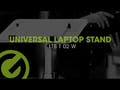 Gravity LTS T 02 W – Universelt laptopstativ med justerbare støttepinner og stålbase