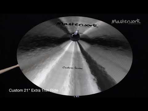Masterwork Custom 21" Ride Extra Thin