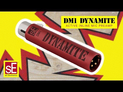 sE Electronics DM1 Preamp/Mic Booster 