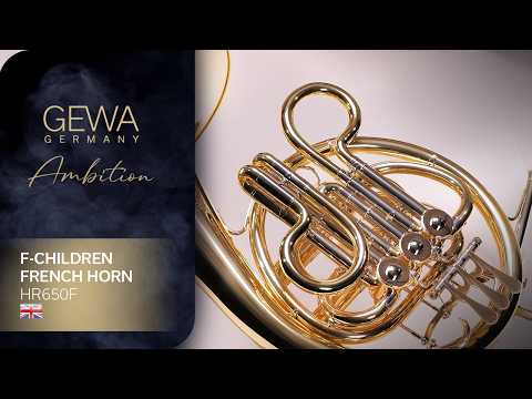 GEWA Ambition HR650F F-barnevalthorn, lakkert