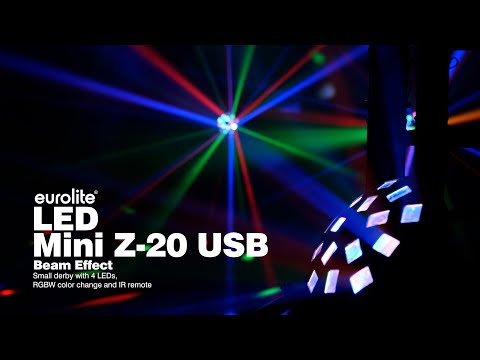 EUROLITE LED Mini Z-20 USB stråle Effect