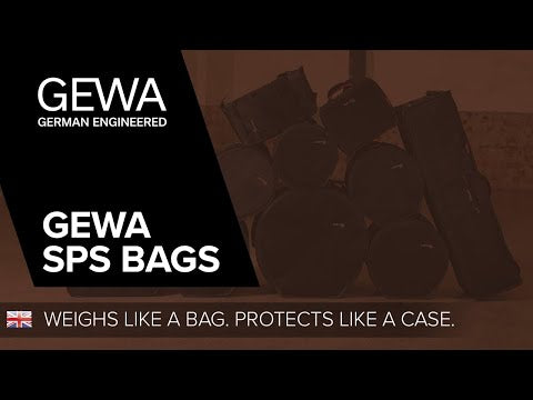 GEWA gigbag-sett for trommesett SPS - 22" x 18", 10" x 9", 12" x 10", 14" x 14", 14" x 6,5"