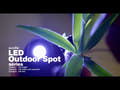 EUROLITE LED Outdoor Spot 18W WW med stake