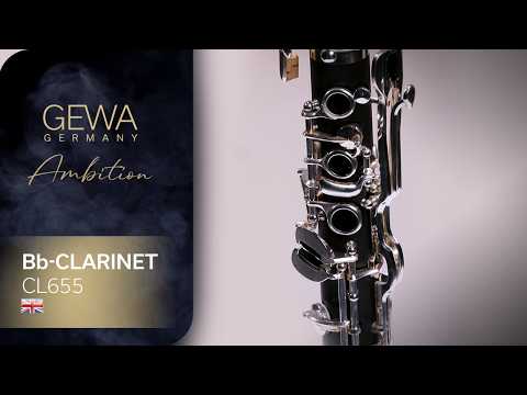 GEWA Ambition CL655 Bb-klarinett, tysk system