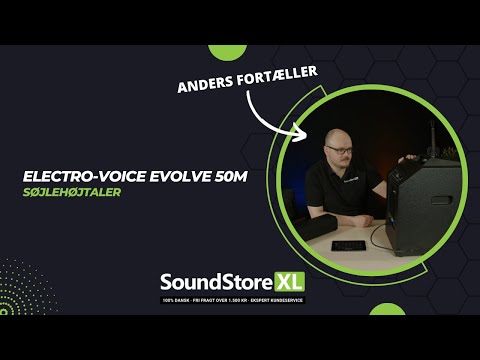 EV Evolve 50M bærbart søylehøyttalersystem med 8-kanals mikser