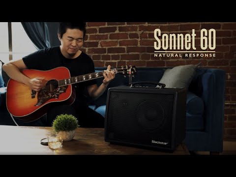Blackstar Sonnet 60 akustisk gitarforsterker (svart)
