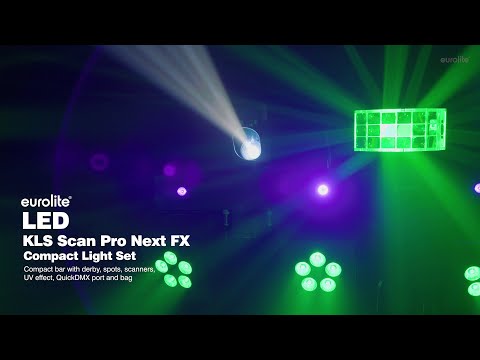EUROLITE LED KLS Scan Pro Next FX kompakt Light-sett