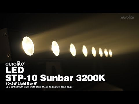 EUROLITE LED STP-10 Sunbar 3200K 10x5W LED bar 6°
