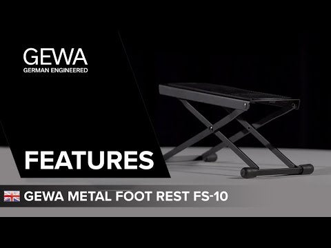 GEWA fotkrakk FS-10OR til gitarist, oransje