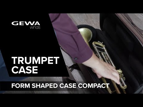GEWA formstøpt etui for trompeter Compact - Utside svart