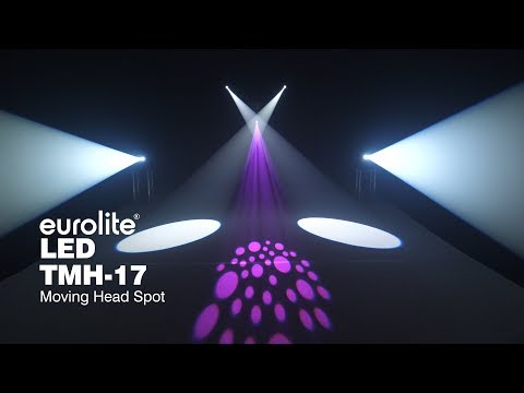 Eurolite sett 4x LED TMH-17 Moving Head + Flightcase