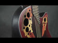 Ovation E-akustisk Gitarer Celebrity Elite Mid Cutaway - Ruby Red (CE44-RR-G)