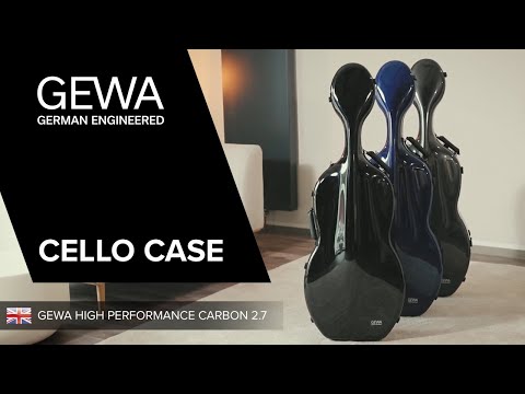 GEWA celloetui High Performance Carbon 2.7 - Metallic dark blue/Anthr. (4/4)