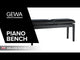 GEWA pianokrakk Deluxe Double - Valnøtt matt
