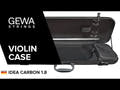 GEWA Fioliner-koffert Idea 1.8 - Carbon
