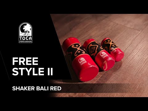 Toca Freestyle 2 shaker, mellomstor, Bali Red