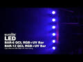 EUROLITE LED BAR-6 QCL RGB+UV lyslist